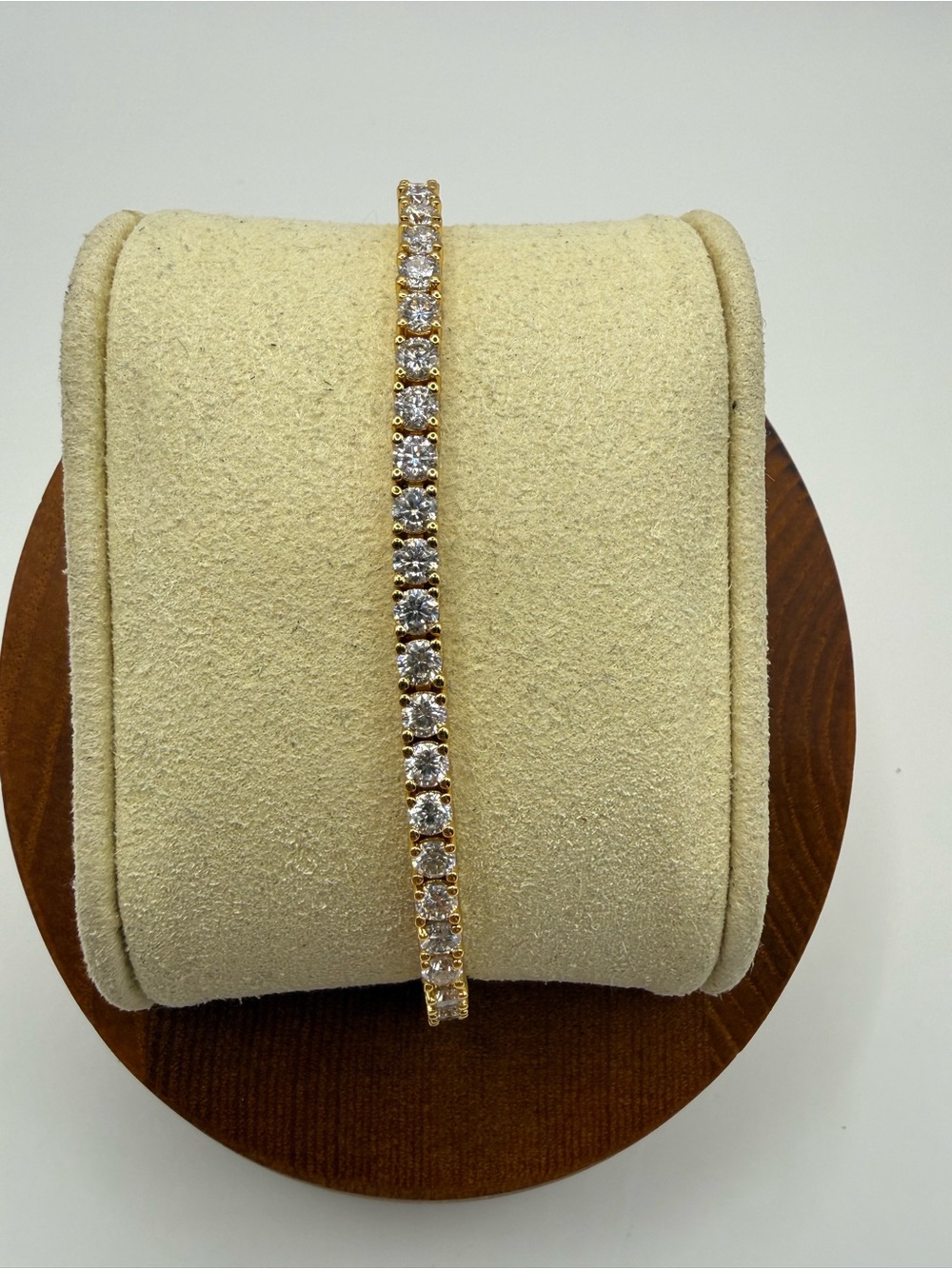 GRA Certified 5.4 CT Moissanite Tennis Bracelet